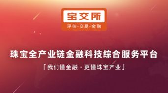 發力珠寶互聯網消費金融，寶交所領跑供應鏈金融4.0時代企業征信服務
